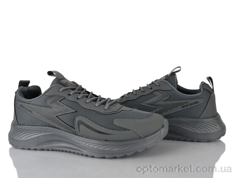 Купить Кросівки чоловічі A0083-2 Lion-Lu сірий, фото 2