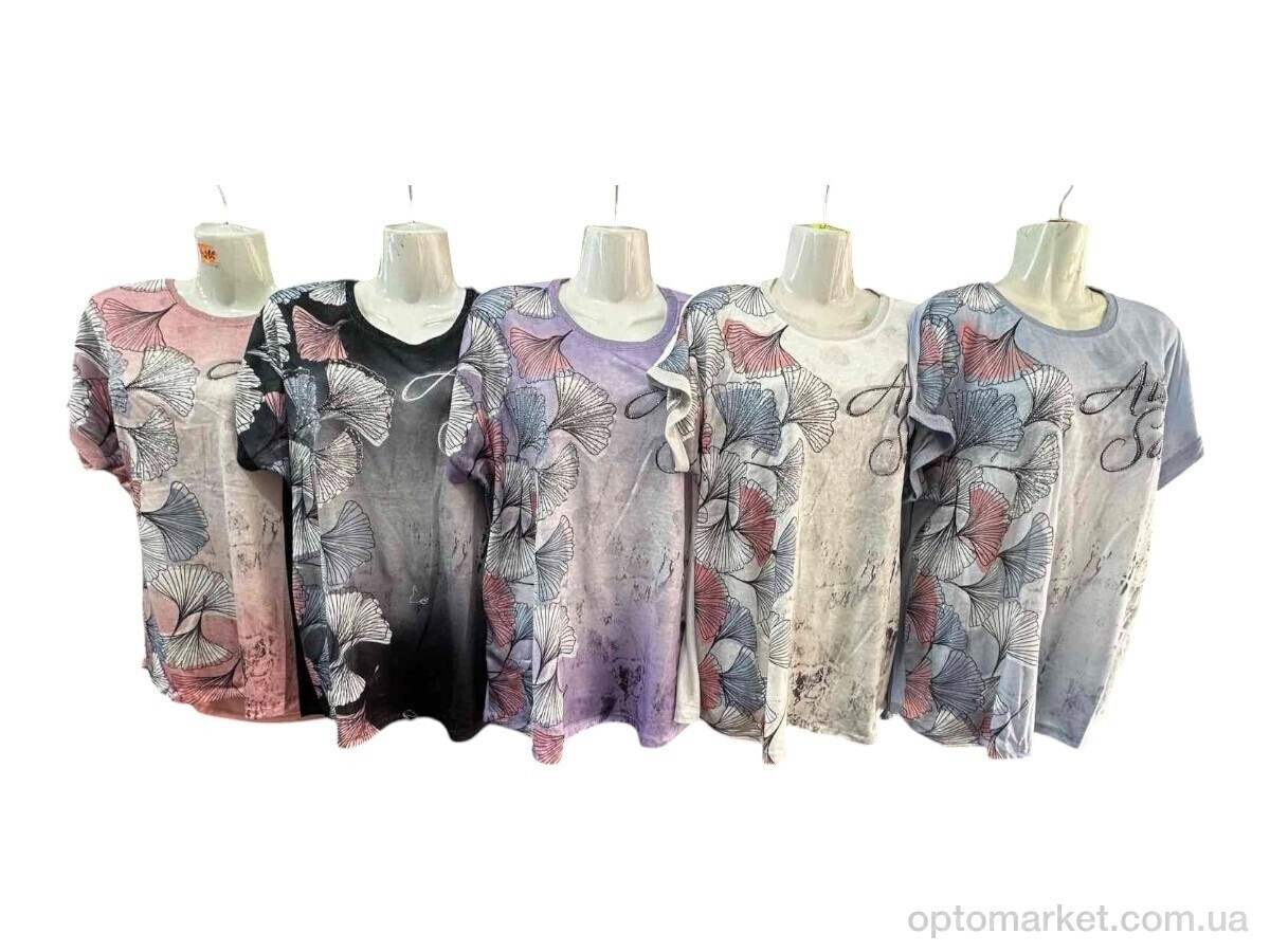 Купить Футболка жіночі A010 mix Sport style мікс, фото 2