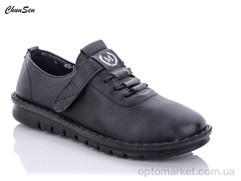 Купить Туфлі жіночі A03-1 Xing Yun чорний, фото 2