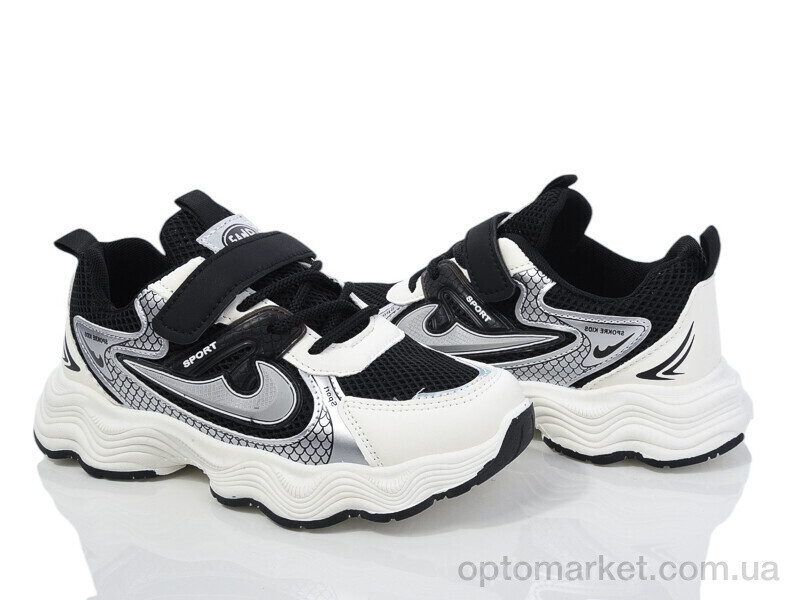 Купить Кросівки дитячі A03-3 Blue Rama чорний, фото 2