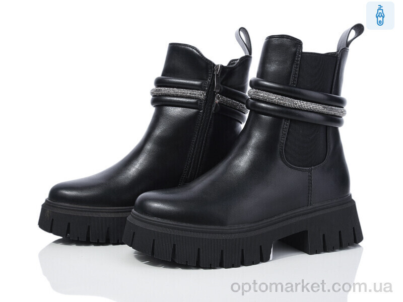 Купить Черевики жіночі A1-121-3 Lion-Lu чорний, фото 2