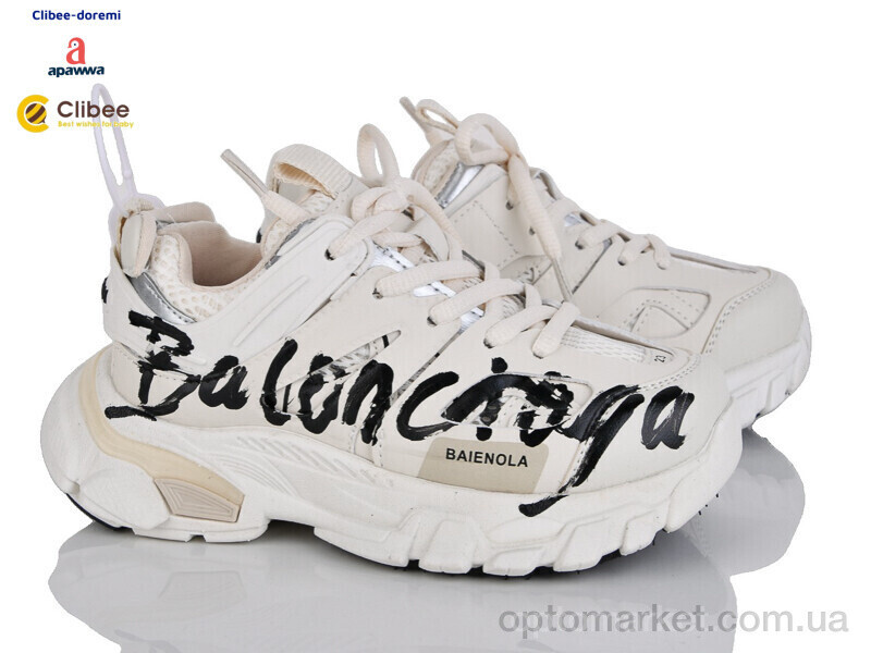 Купить Кросівки дитячі A1030 white Apawwa білий, фото 2