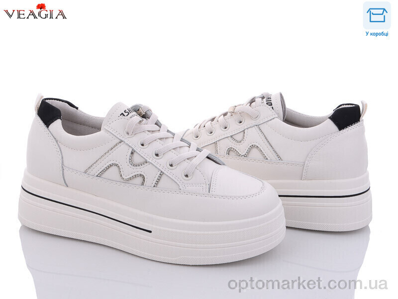 Купить Кросівки жіночі A1052-1 Veagia білий, фото 2