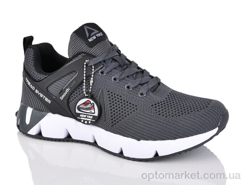 Купить Кросівки чоловічі A110-8 New Yike сірий, фото 2