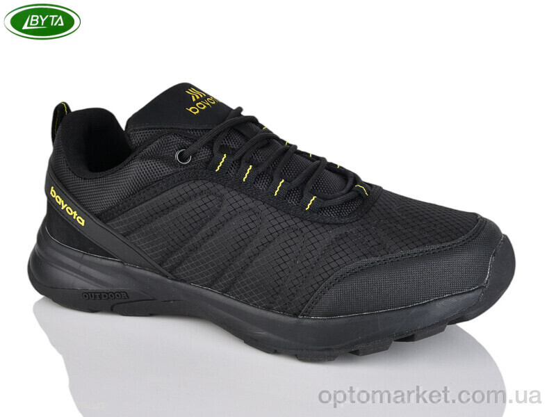 Купить Кросівки чоловічі A1140-1 Bayota чорний, фото 3