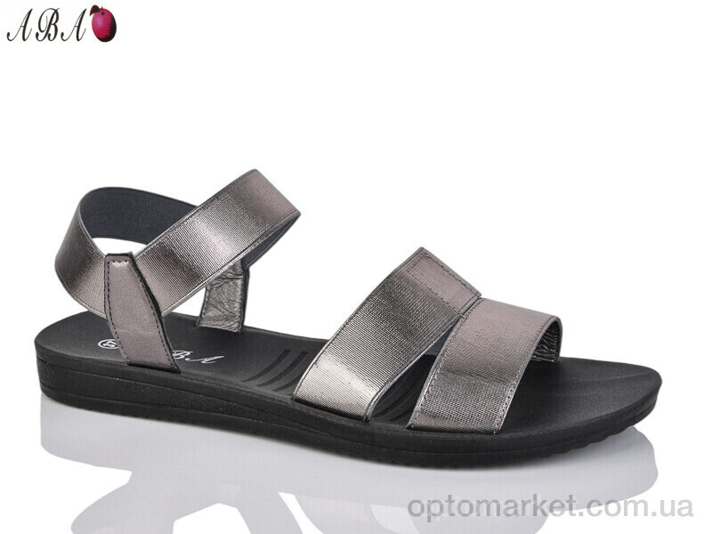 Купить Босоніжки жіночі A12-2 Aba графіт, фото 2