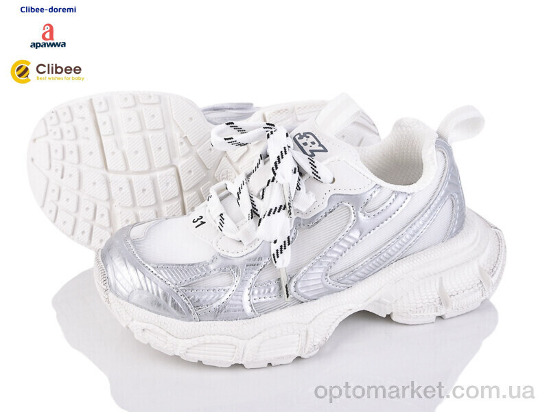 Купить Кросівки дитячі A1215 white Apawwa білий, фото 2