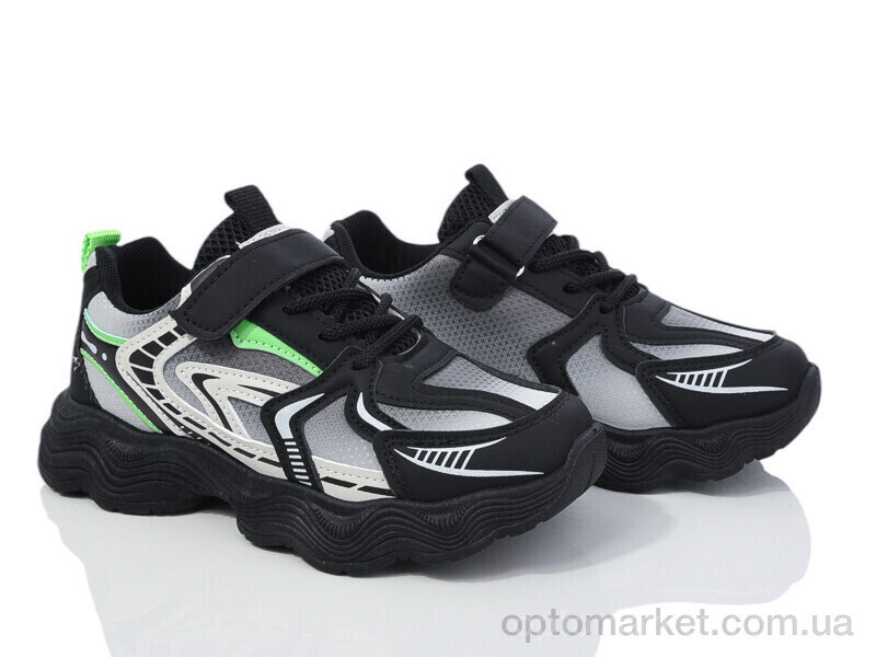 Купить Кросівки дитячі A13-3 Blue Rama чорний, фото 2