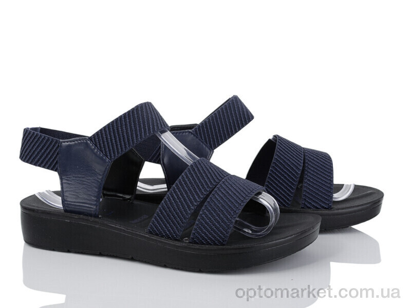 Купить Босоніжки жіночі A14-2 YiYi синій, фото 2