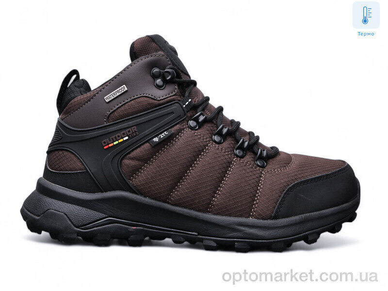 Купить Черевики чоловічі A152-5 термо New Yike коричневий, фото 2