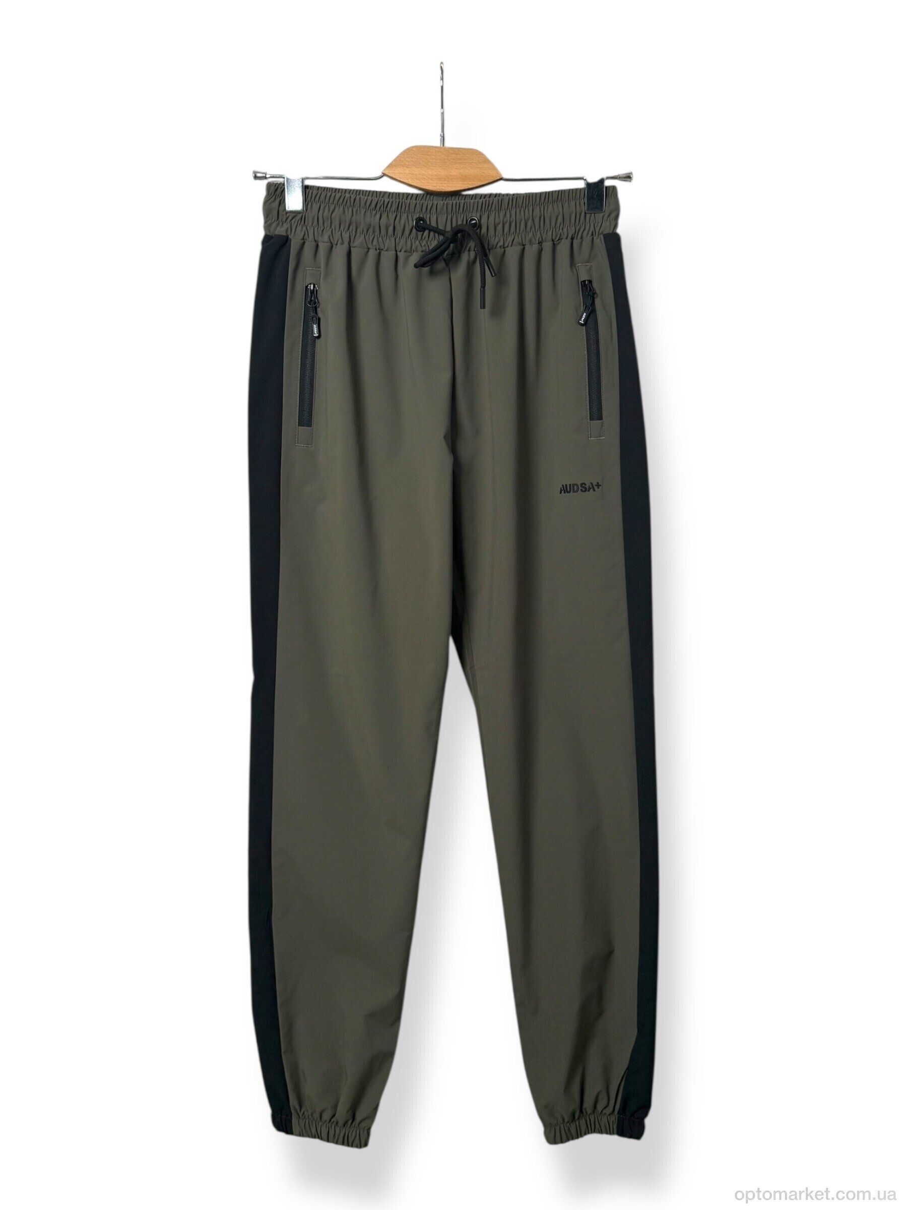 Купить Спортивні штаны чоловічі A154P d.green бр. Audsa зелений, фото 2