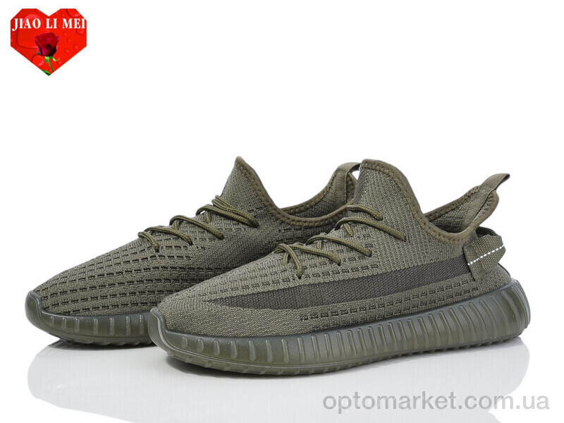 Купить Кросівки чоловічі A158-5 Jiao Li Mei зелений, фото 2