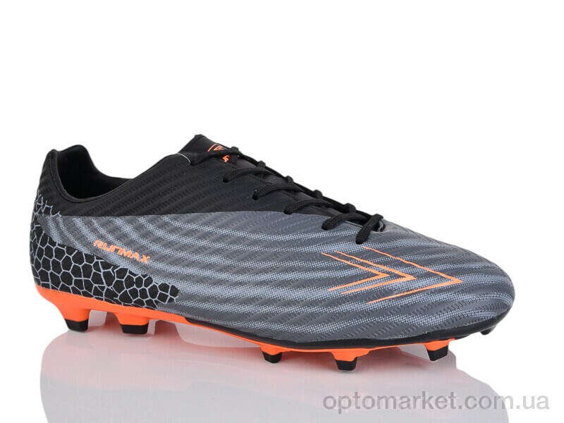 Купить Футбольне взуття чоловічі A1709-1 Runmax сірий, фото 2