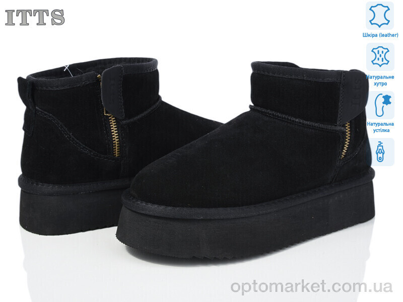Купить Уги жіночі A1715-1 ITTS чорний, фото 2