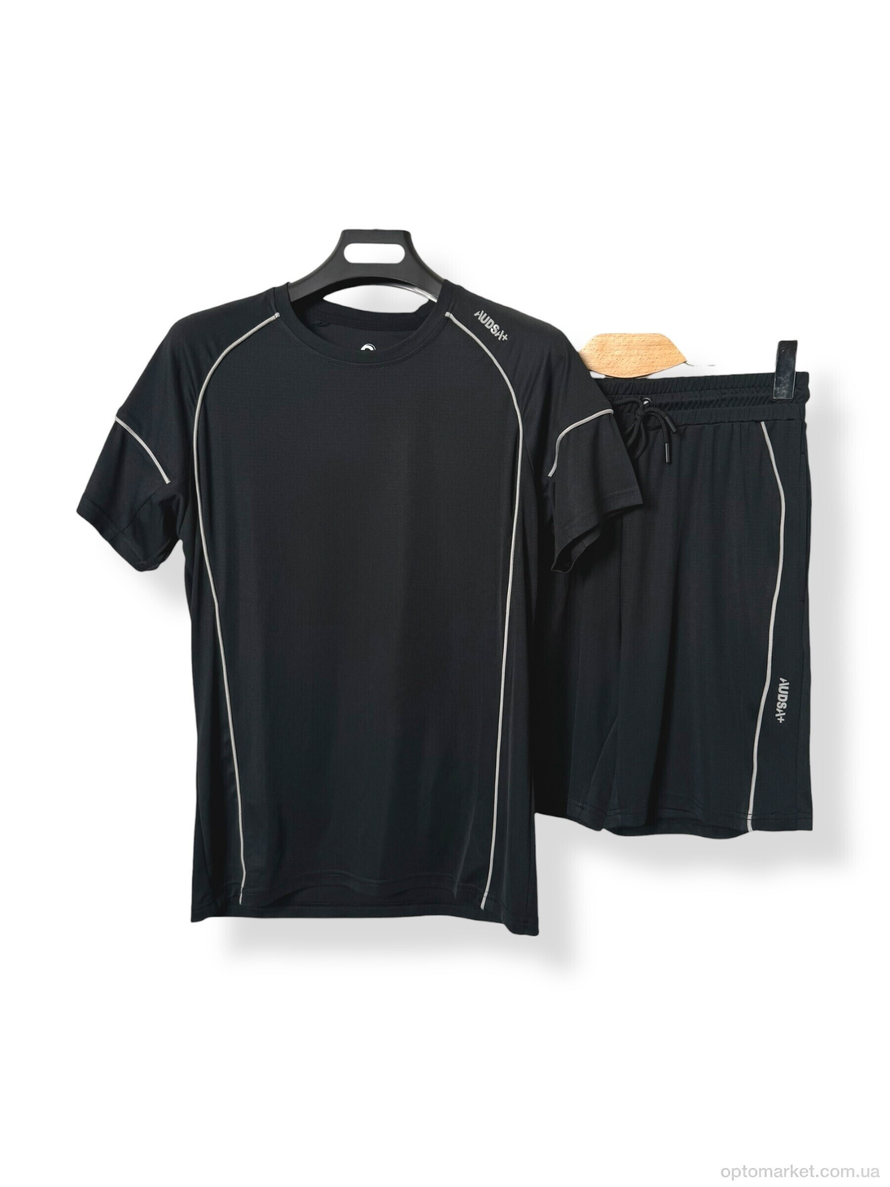 Купить Спортивний костюм чоловічі A173 black Audsa чорний, фото 2