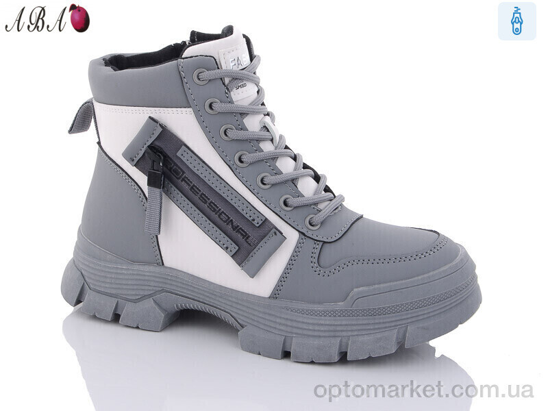 Купить Черевики жіночі A18-5 Aba сірий, фото 2