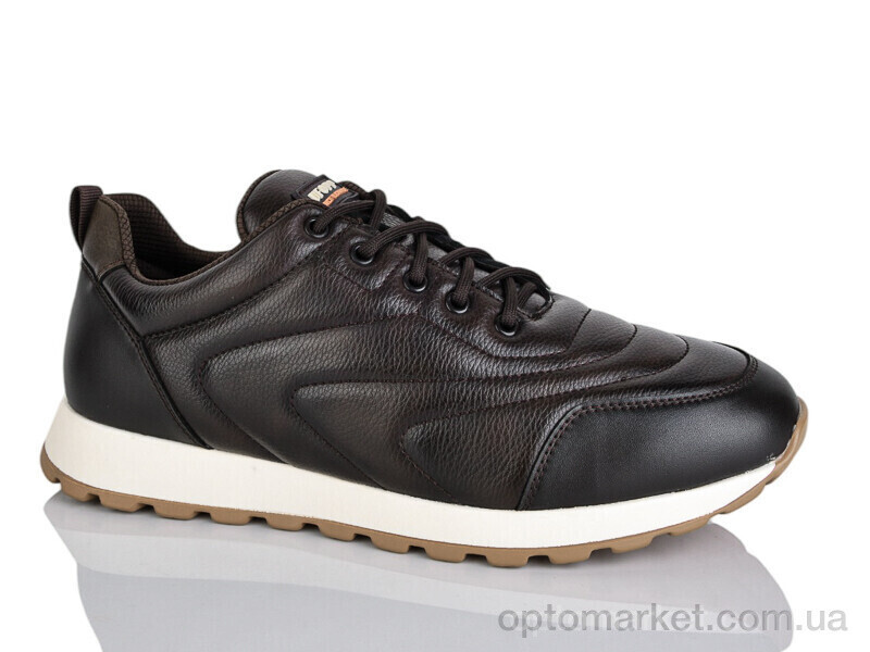 Купить Кросівки чоловічі A1801-2 UFOPP коричневий, фото 2