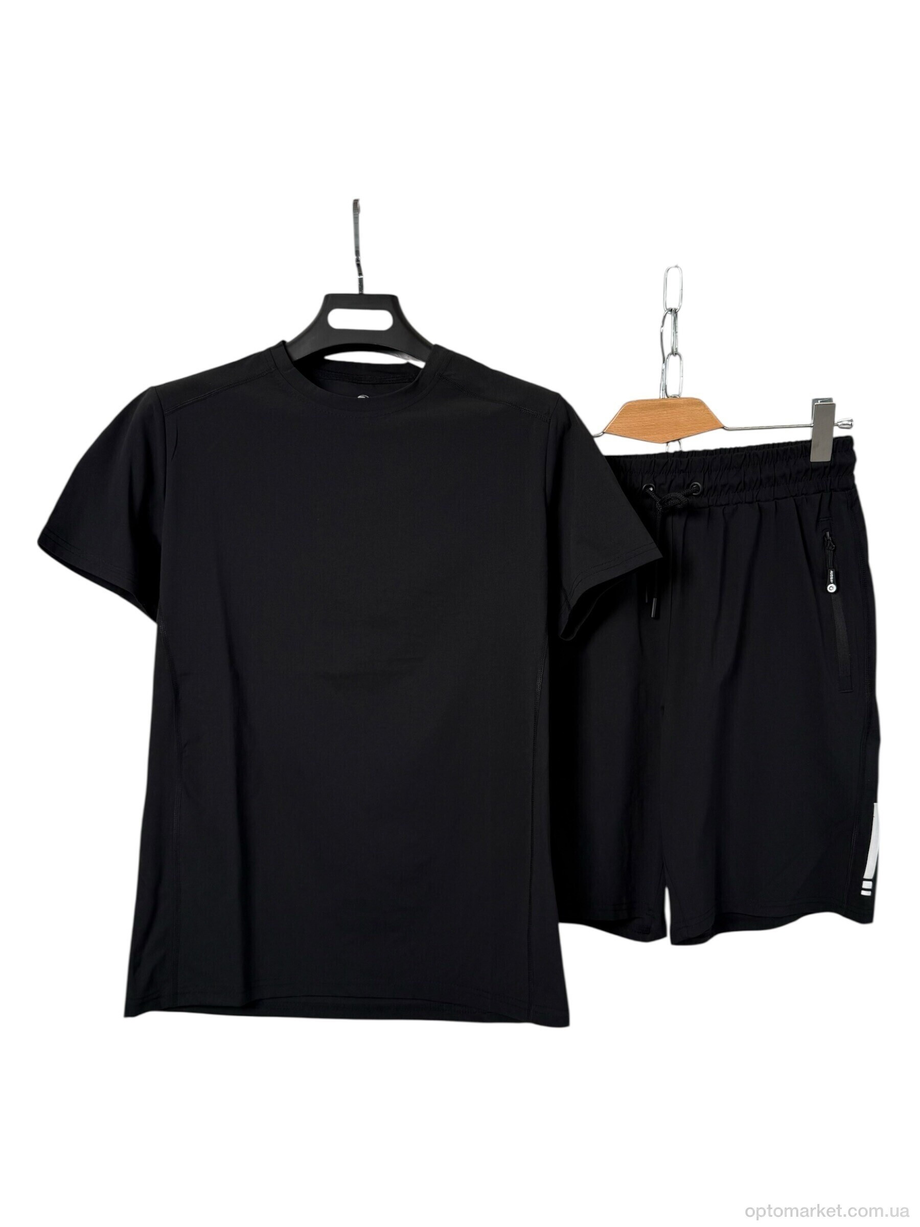 Купить Спортивний костюм чоловічі A181 black Audsa чорний, фото 2