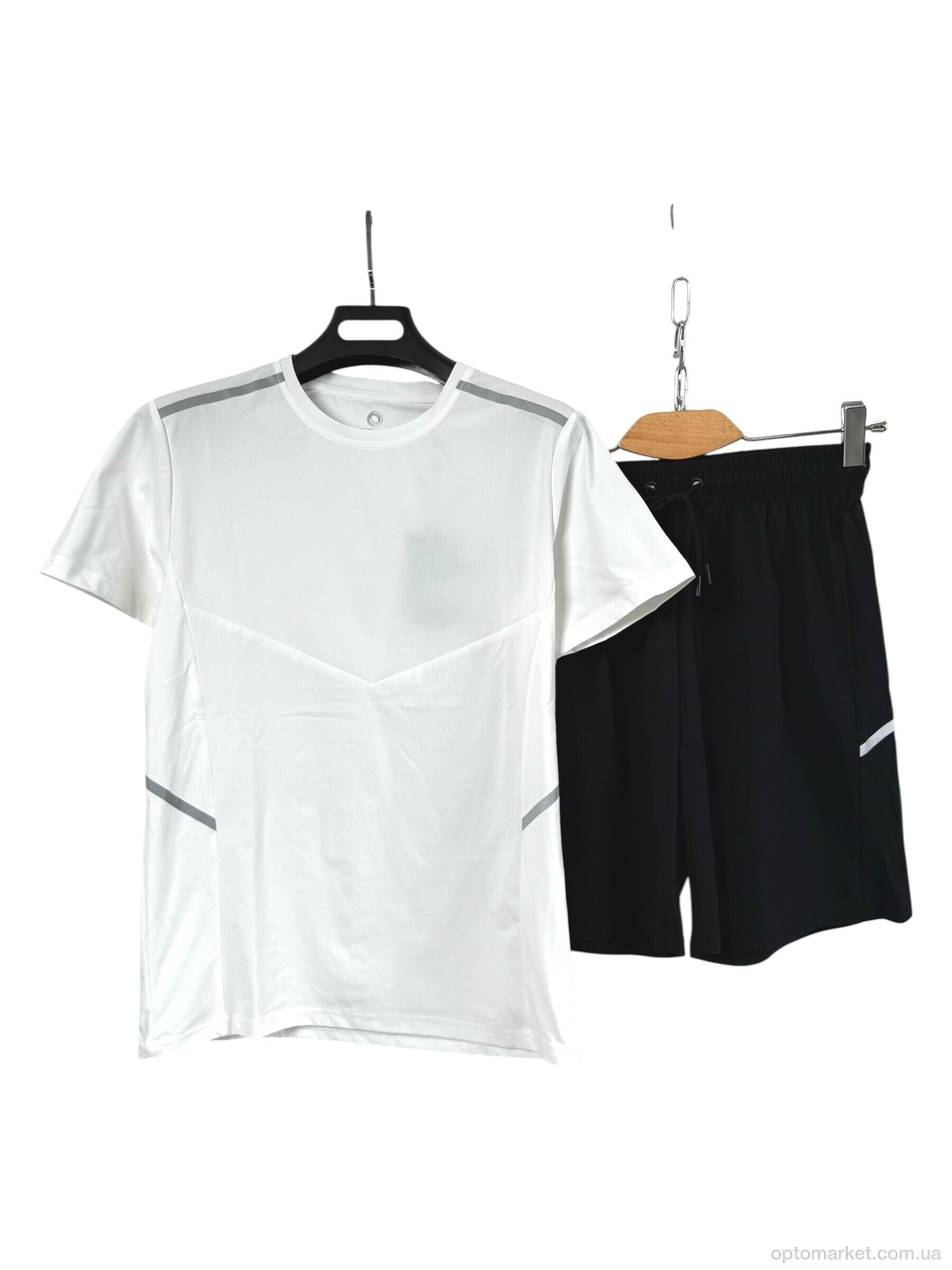 Купить Спортивний костюм чоловічі A184 white Audsa білий, фото 2