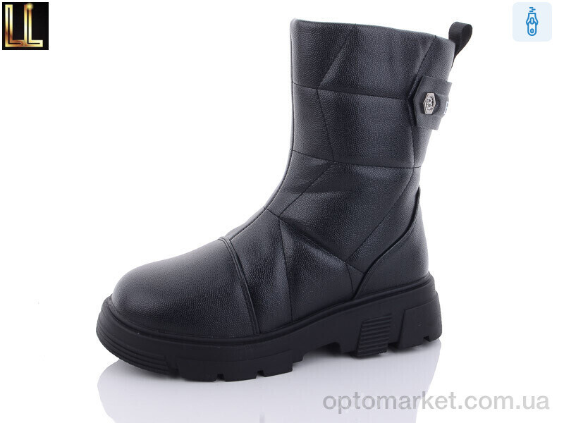 Купить Дутики дитячі A185-1 Lilin чорний, фото 3