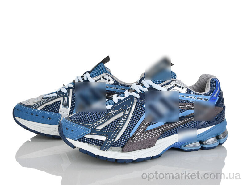 Купить Кросівки чоловічі A1906-4 N.w balance синій, фото 3