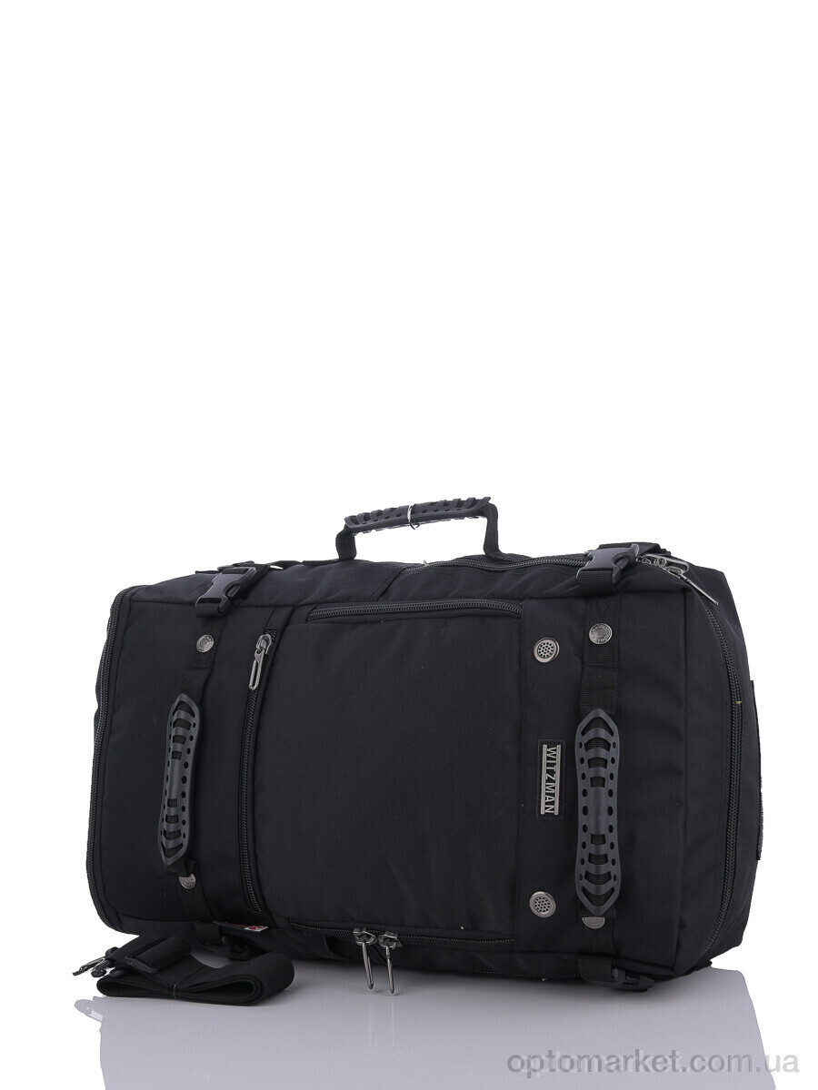 Купить Сумка чоловіча A2021-3 black Jomolanma чорний, фото 5