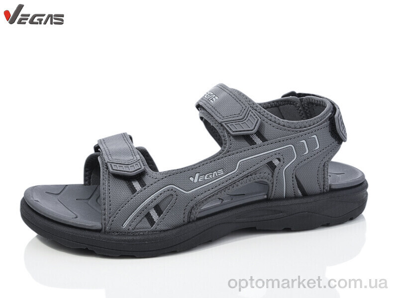 Купить Сандалі чоловічі A206-2 Vegas сірий, фото 2