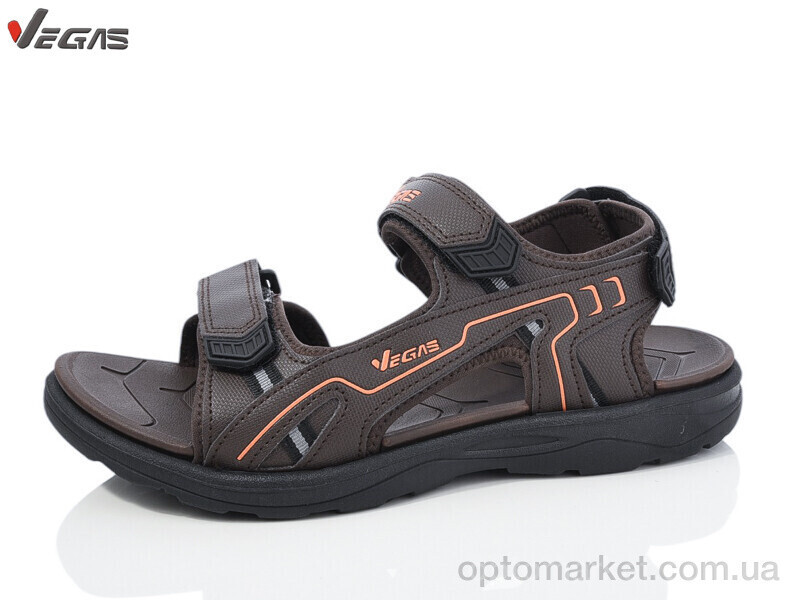 Купить Сандалі чоловічі A206-3 Vegas коричневий, фото 2