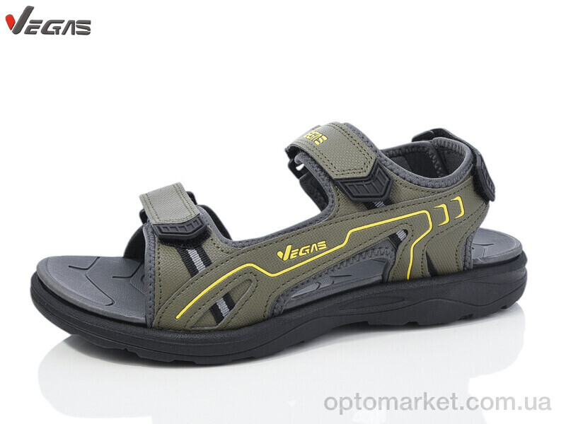 Купить Сандалі чоловічі A206-4 Vegas зелений, фото 2