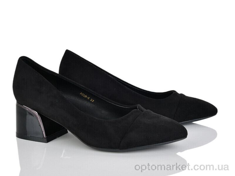 Купить Туфлі жіночі A220-5 Loretta чорний, фото 2