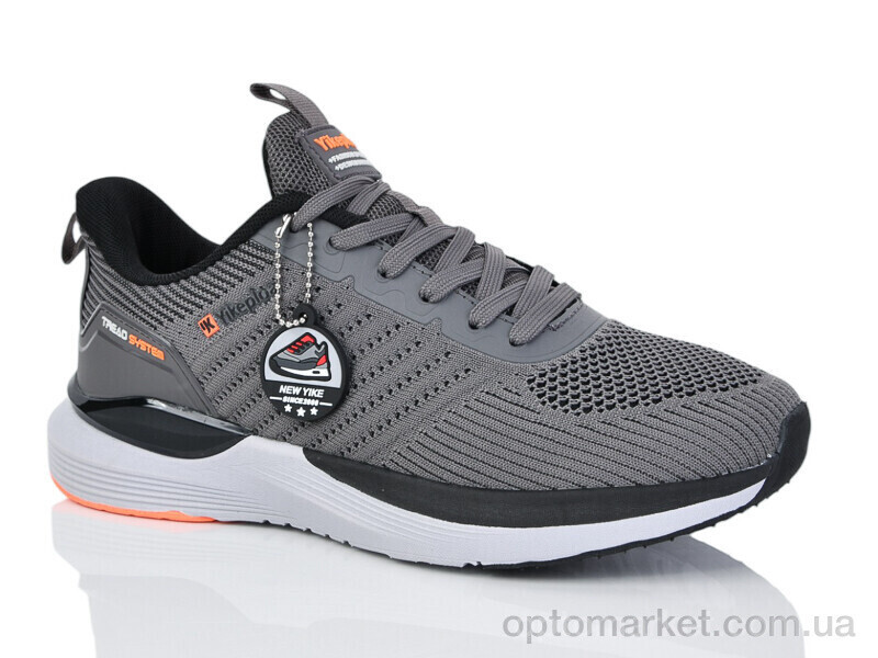 Купить Кросівки чоловічі A221-3 New Yike сірий, фото 2