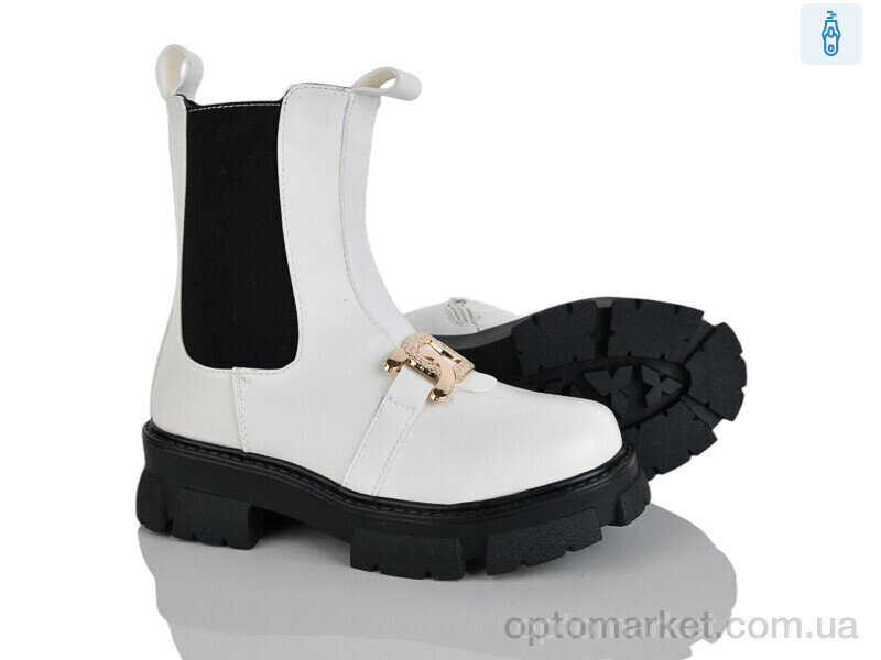 Купить Черевики дитячі A2281-3C Kimbo-o білий, фото 2
