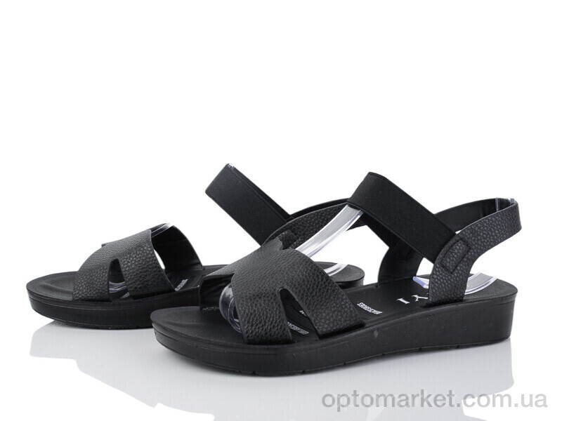 Купить Босоніжки жіночі A23-1 YiYi чорний, фото 2