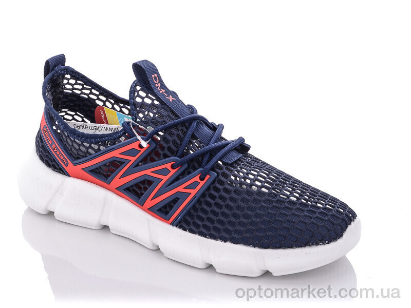 Купить Кросівки чоловічі A2301-3 Demax синій, фото 2