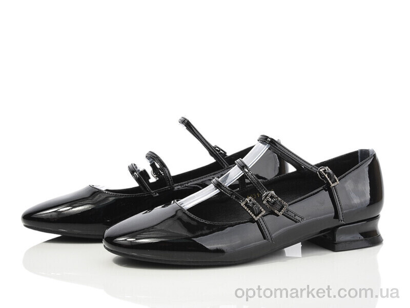 Купить Туфлі жіночі A231-1 Loretta чорний, фото 2