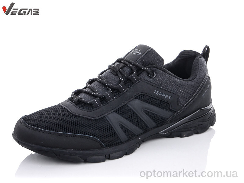 Купить Кросівки чоловічі A2323-1 Supo чорний, фото 2