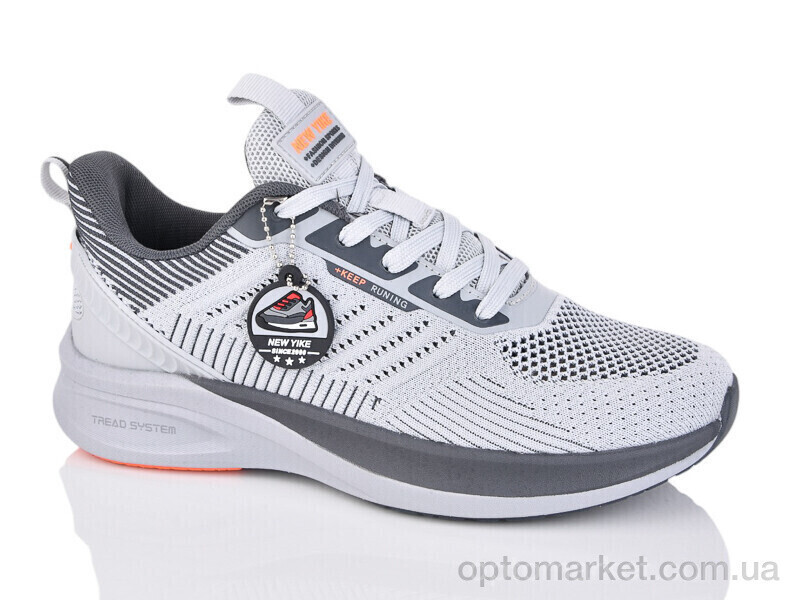 Купить Кросівки чоловічі A233-5 New Yike сірий, фото 2