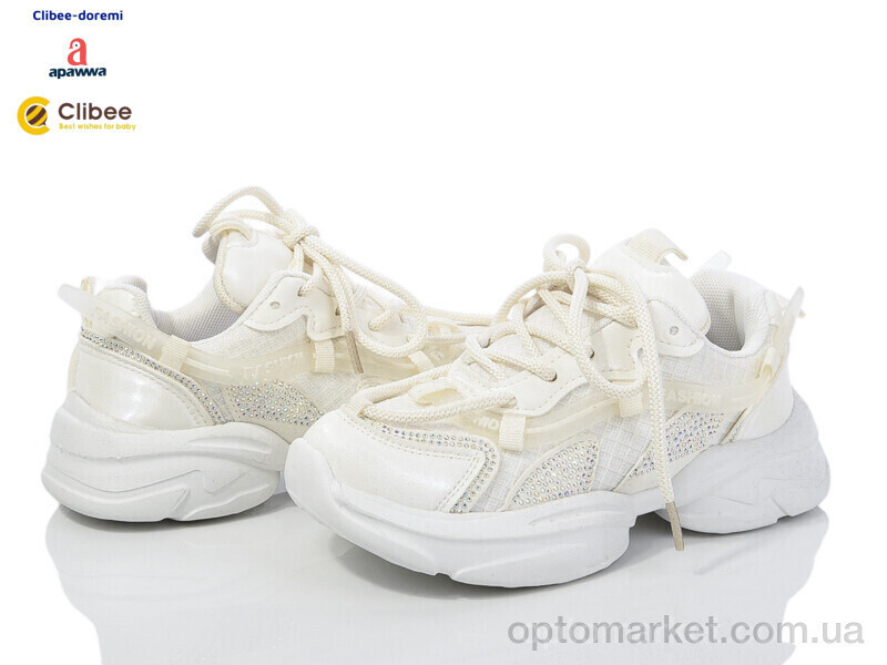 Купить Кросівки дитячі A2402 white-beige Apawwa білий, фото 2