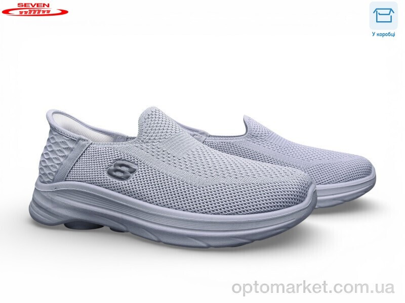 Купить Кросівки чоловічі A25-3 піна Seven сірий, фото 2