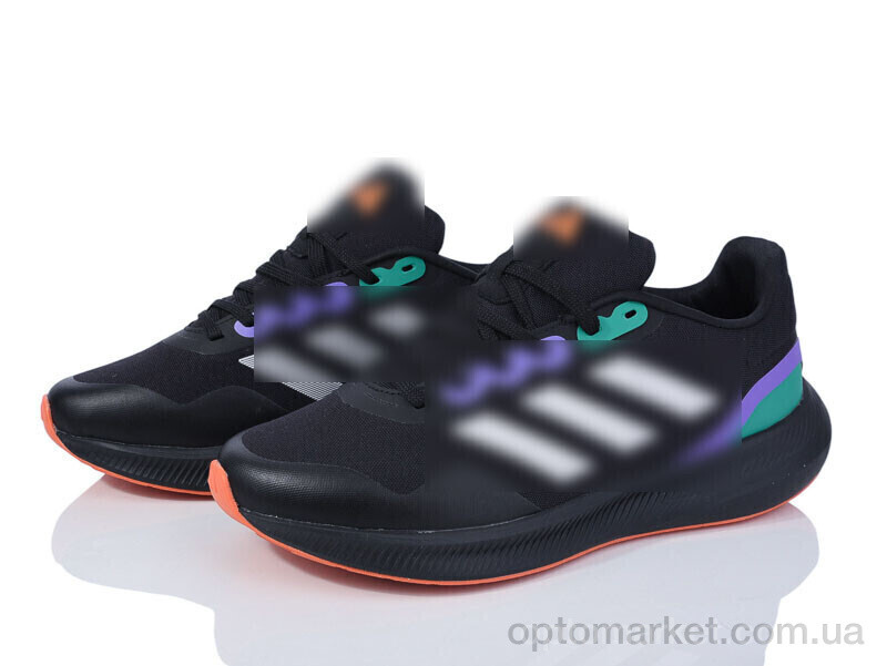 Купить Кросівки чоловічі A2520-6 A.idas чорний, фото 3