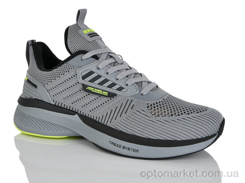 Купить Кросівки чоловічі A253-3 New Yike сірий, фото 3