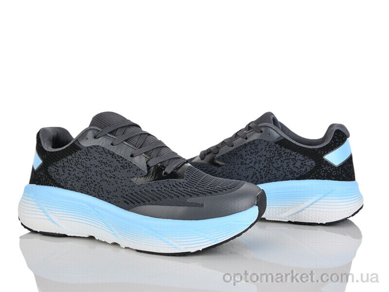 Купить Кросівки чоловічі A257-2 піна Run Life сірий, фото 2