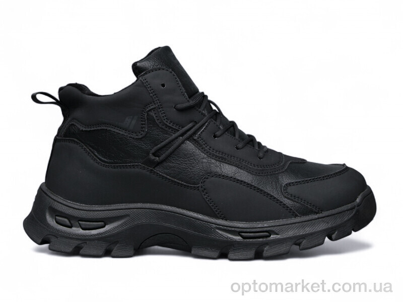 Купить Кросівки чоловічі A2620-1 Pet чорний, фото 2