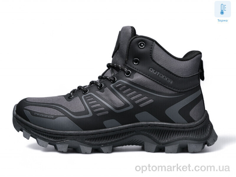 Купить Черевики чоловічі A2666-4 термо Aowei сірий, фото 2