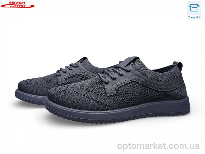 Купить Кросівки чоловічі A27-2 піна Seven сірий, фото 2