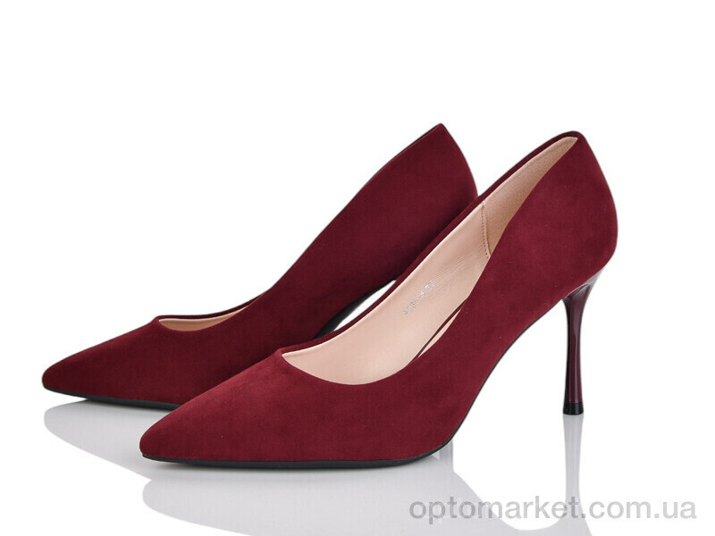 Купить Туфлі жіночі A295-8 Loretta бордовий, фото 2