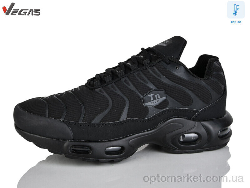 Купить Кросівки чоловічі A2956-1 термо Supo чорний, фото 2