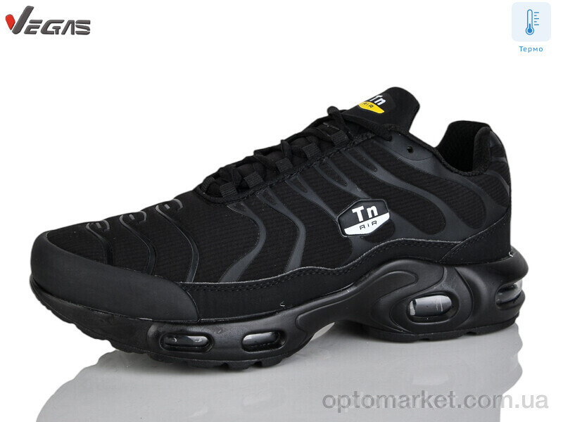 Купить Кросівки чоловічі A2956-2 термо Supo чорний, фото 2