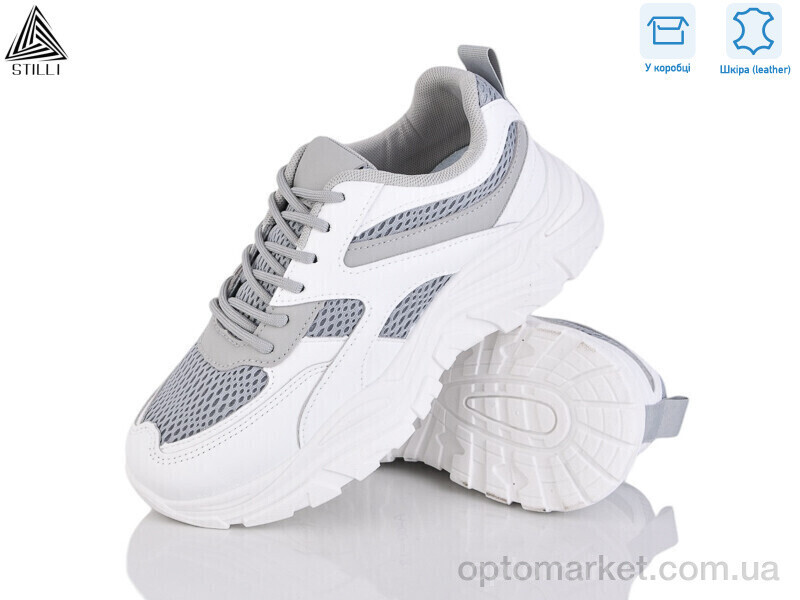 Купить Кросівки жіночі A300-18 шкіра піна Stilli білий, фото 2
