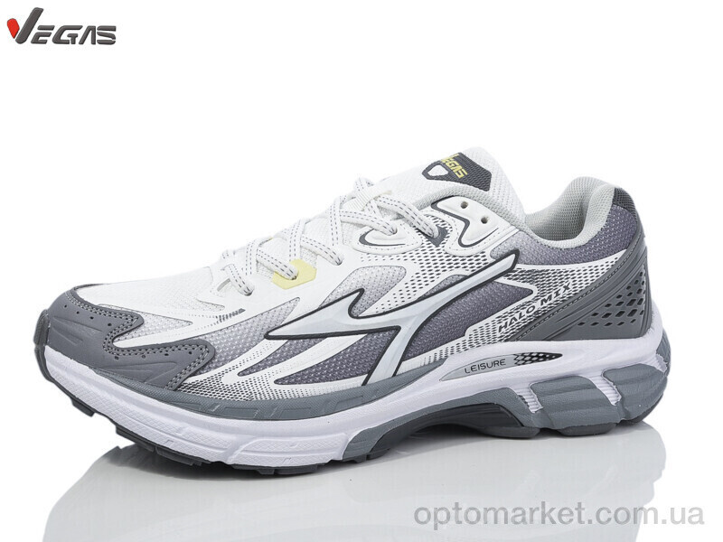 Купить Кросівки чоловічі A3089-7 Vegas білий, фото 2